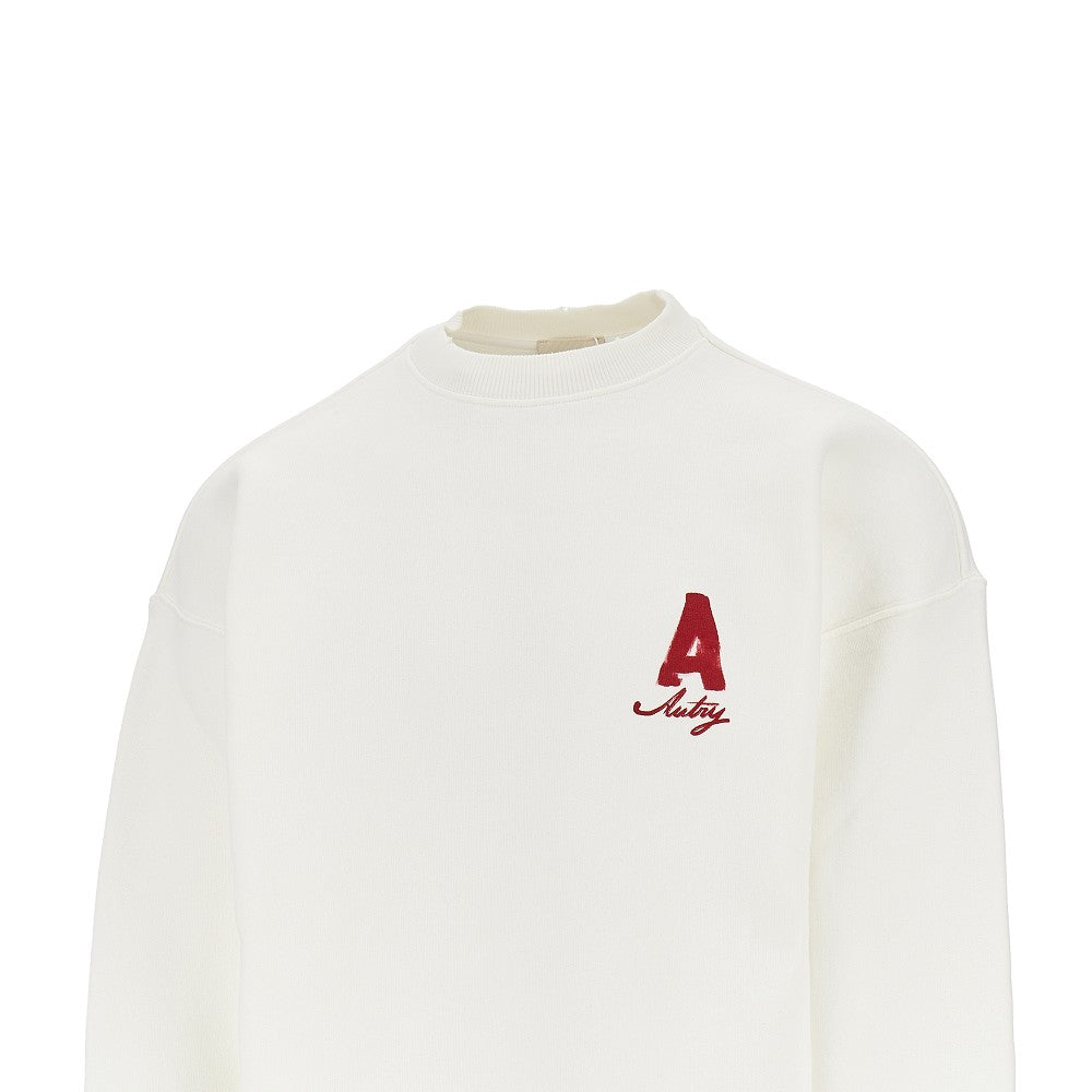 Autry Used effect Heritage crewneck sweatshirt