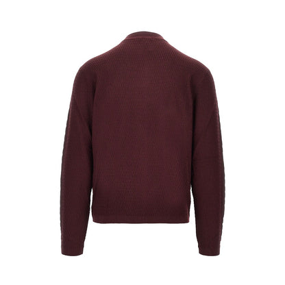 EMPORIO ARMANI Virgin wool knitted cardigan