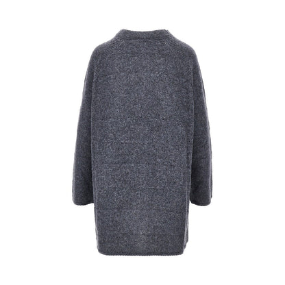 EMPORIO ARMANI Alpaca-blend long cardigan