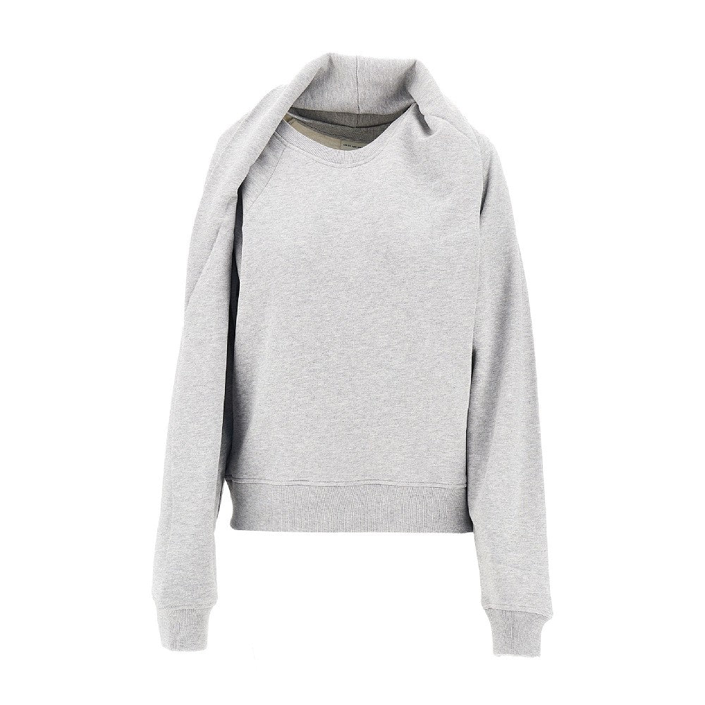 Dries Van Noten Draped crewneck sweatshirt
