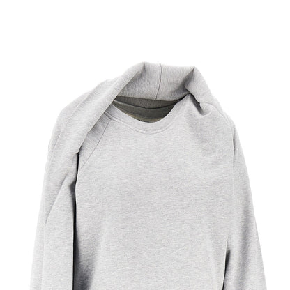 Dries Van Noten Draped crewneck sweatshirt