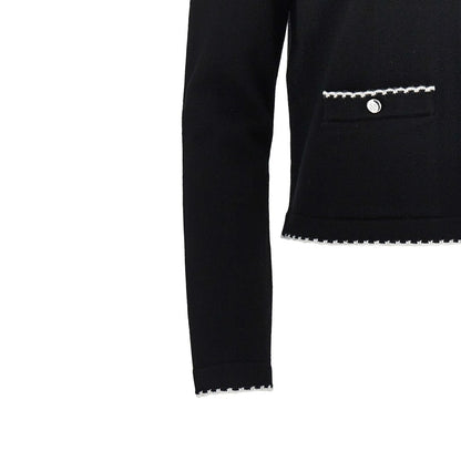 TORY BURCH Kendra' cardigan with scalloped edges
