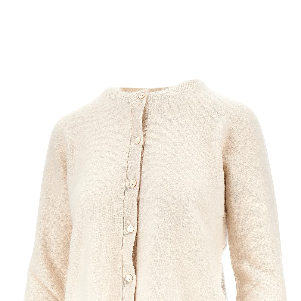 Weekend Max Mara Wool and cashmere crewneck cardigan
