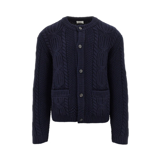 SAINT LAURENT Wool knitted cardigan