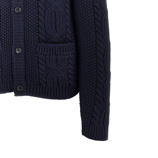 SAINT LAURENT Wool knitted cardigan
