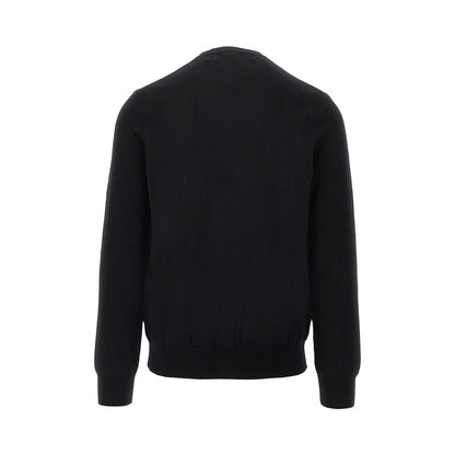 Comme des Garçons PLAY Heart patch crewneck cardigan