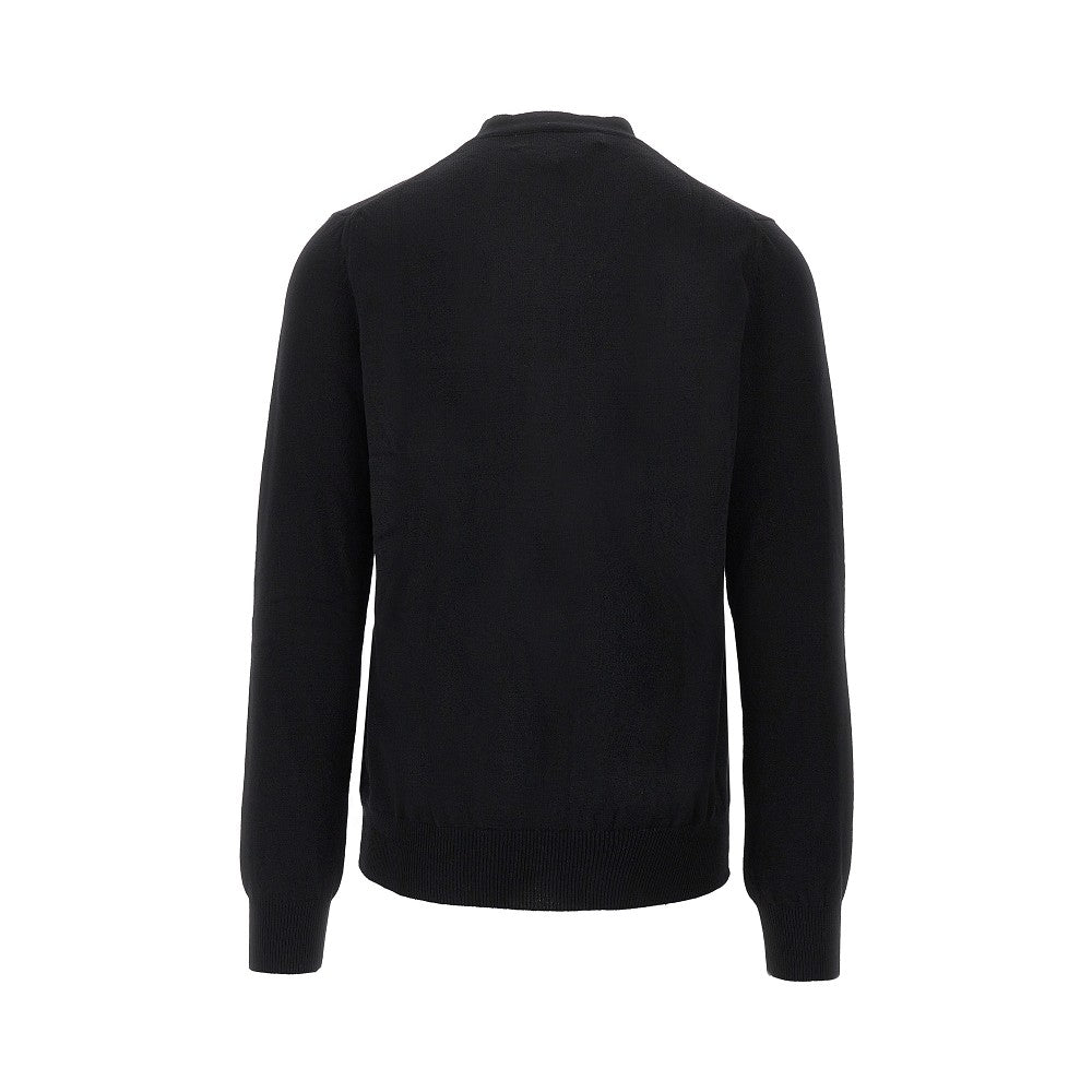 Comme des Garçons PLAY Heart patch wool cardigan