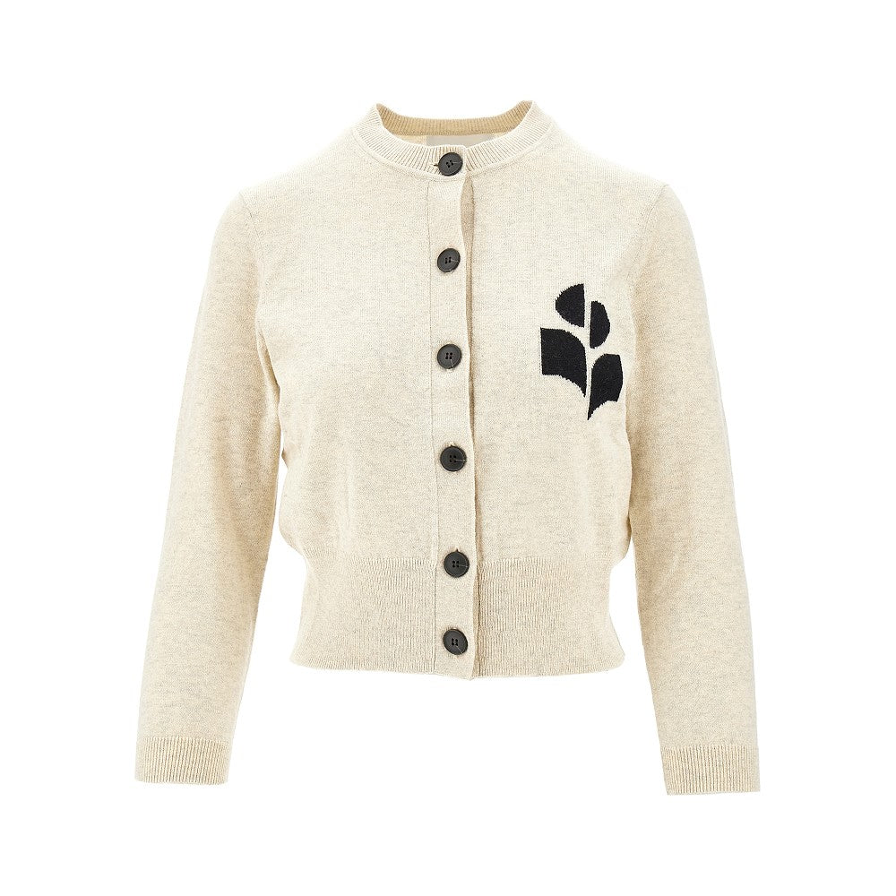 Marant Étoile 'Newton' cotton and wool cardigan