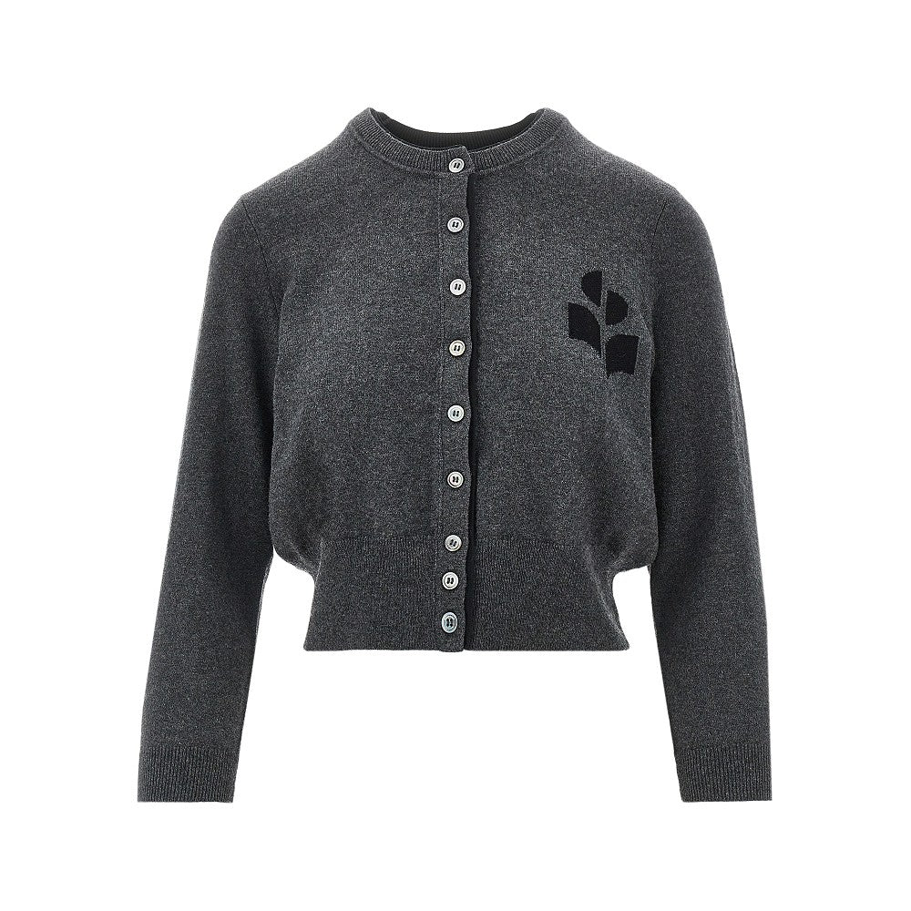 Marant Étoile 'Lona' cotton and wool cardigan