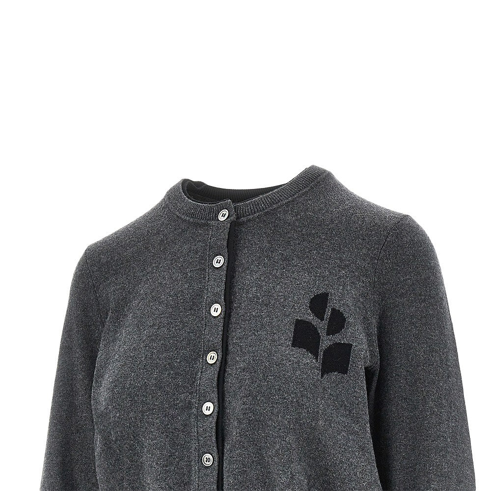 Marant Étoile 'Lona' cotton and wool cardigan