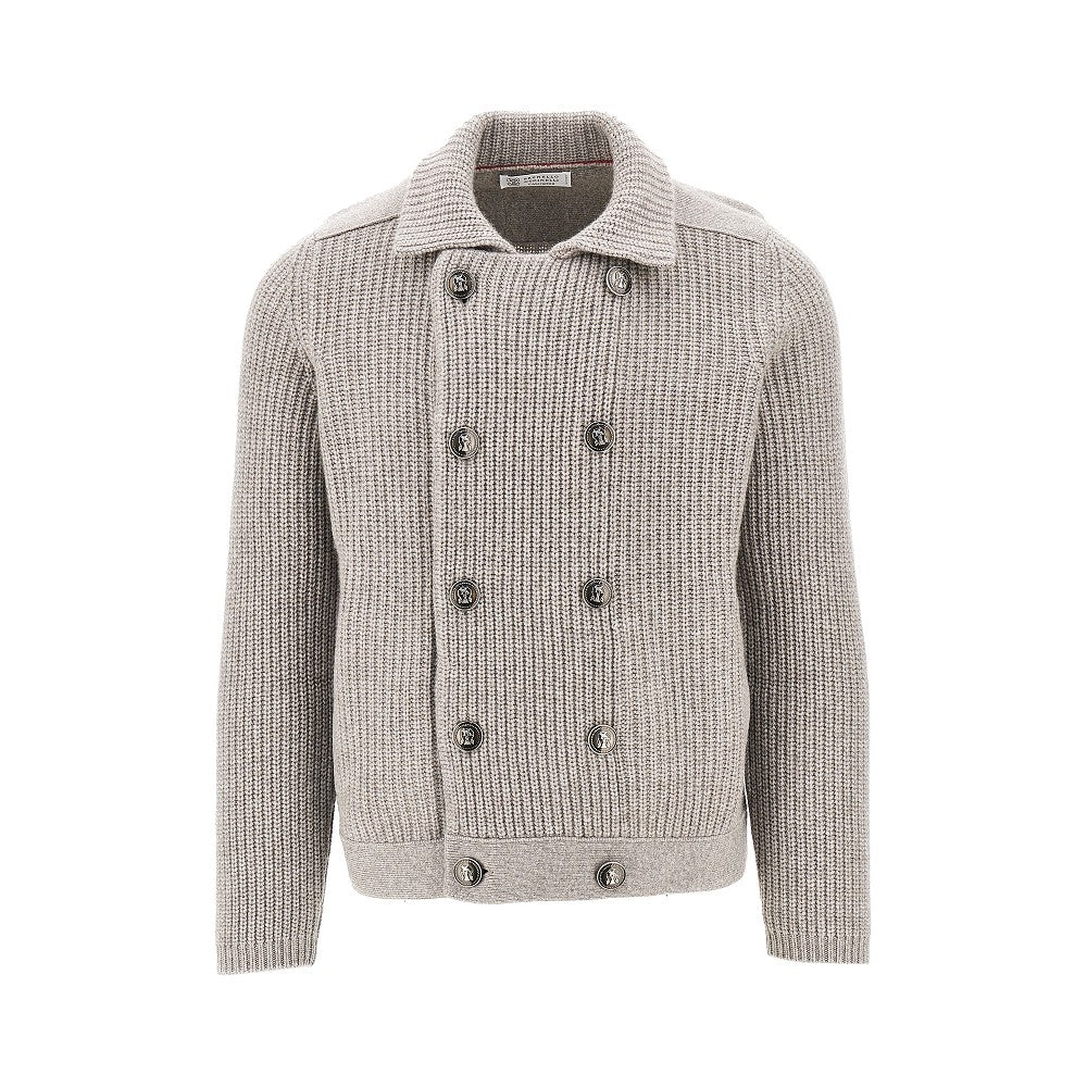 BRUNELLO CUCINELLI Cashmere double-breasted cardigan