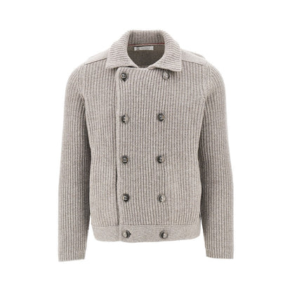 BRUNELLO CUCINELLI Cashmere double-breasted cardigan