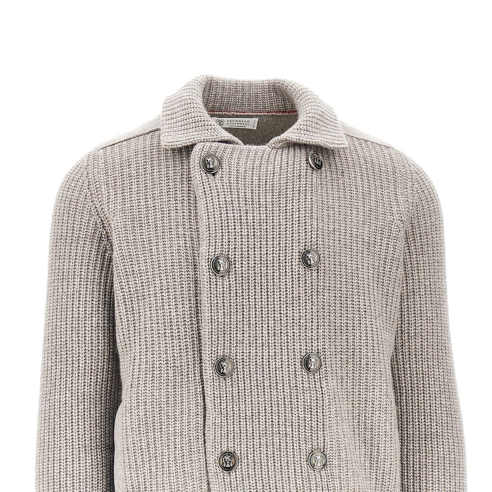 BRUNELLO CUCINELLI Cashmere double-breasted cardigan