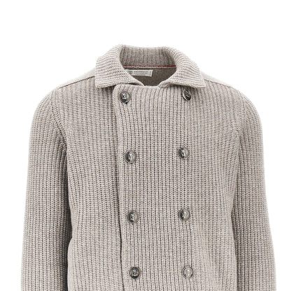 BRUNELLO CUCINELLI Cashmere double-breasted cardigan