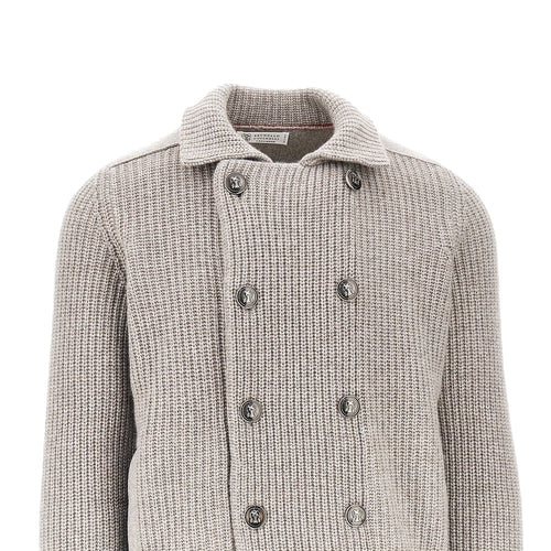 BRUNELLO CUCINELLI Cashmere double-breasted cardigan