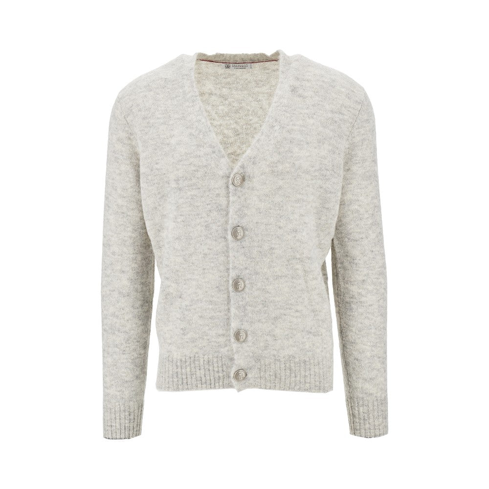BRUNELLO CUCINELLI Alpaca and cashmere blend cardigan