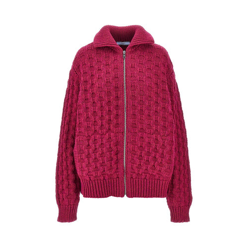 Prada Full-zip wool cardigan