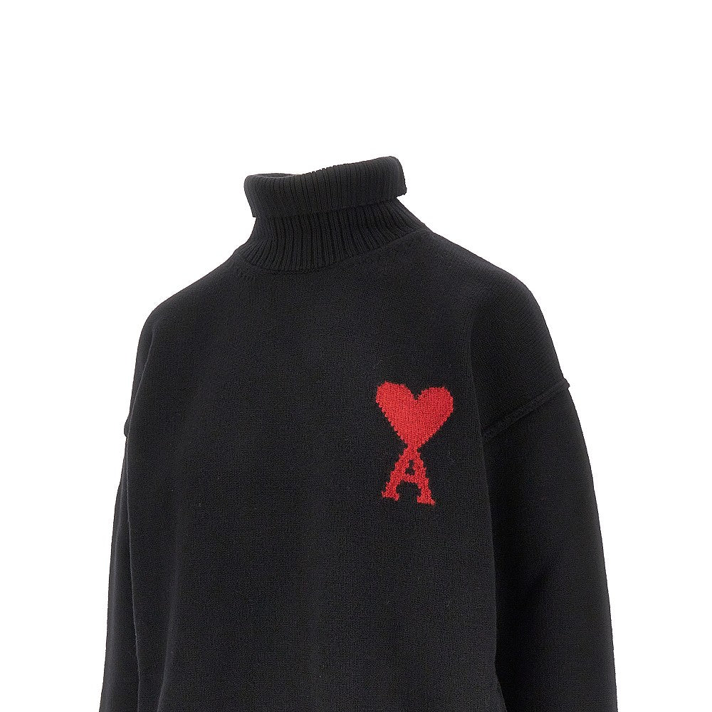 AMI Ami de Coeur' turtleneck sweater