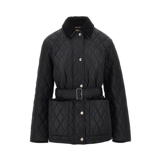 BURBERRY Quilted nylon jacket