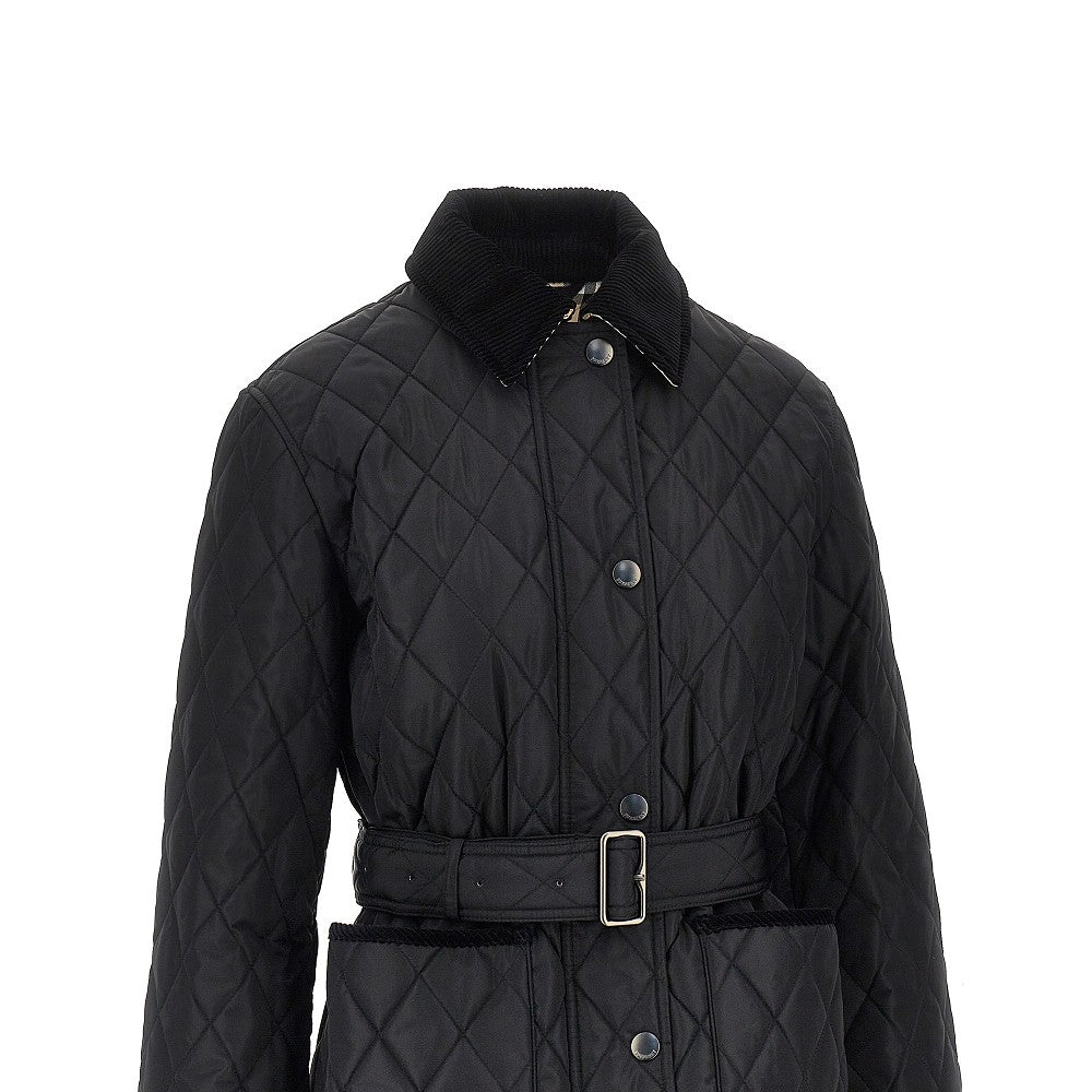 BURBERRY Quilted nylon jacket