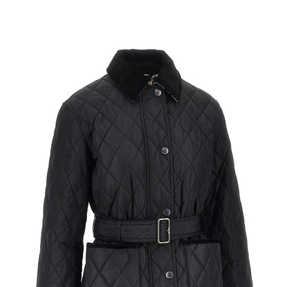 BURBERRY Quilted nylon jacket