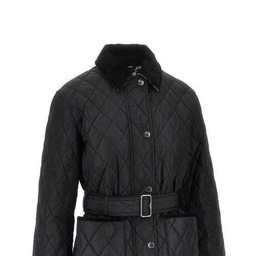 BURBERRY Quilted nylon jacket