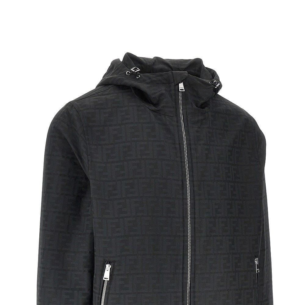 Fendi FF jacquard nylon blouson jacket