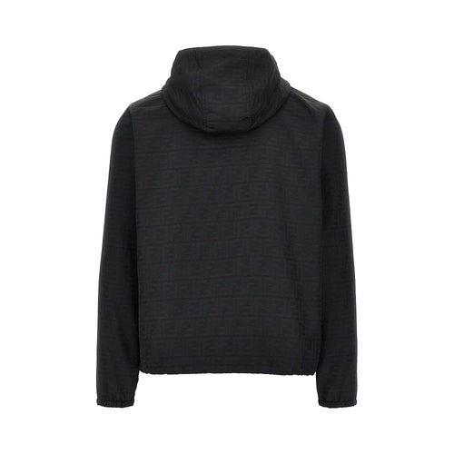 Fendi FF jacquard nylon blouson jacket