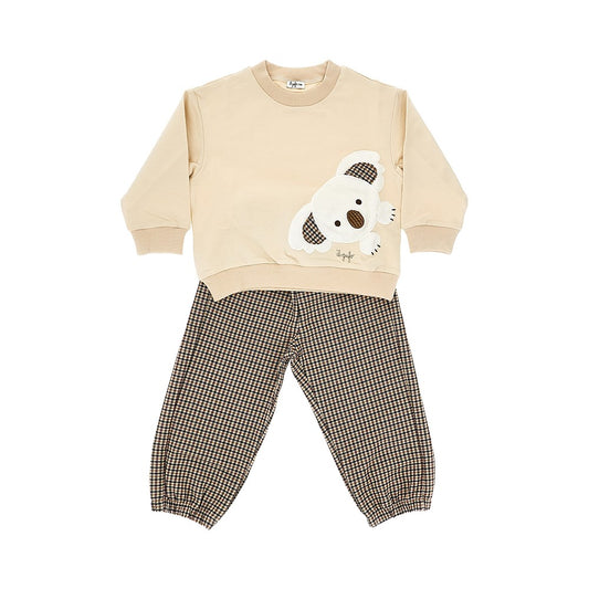 Il Gufo Koala bear two-piece set