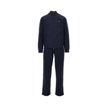 Ea Bodywear Cotton tracksuit with embroidery