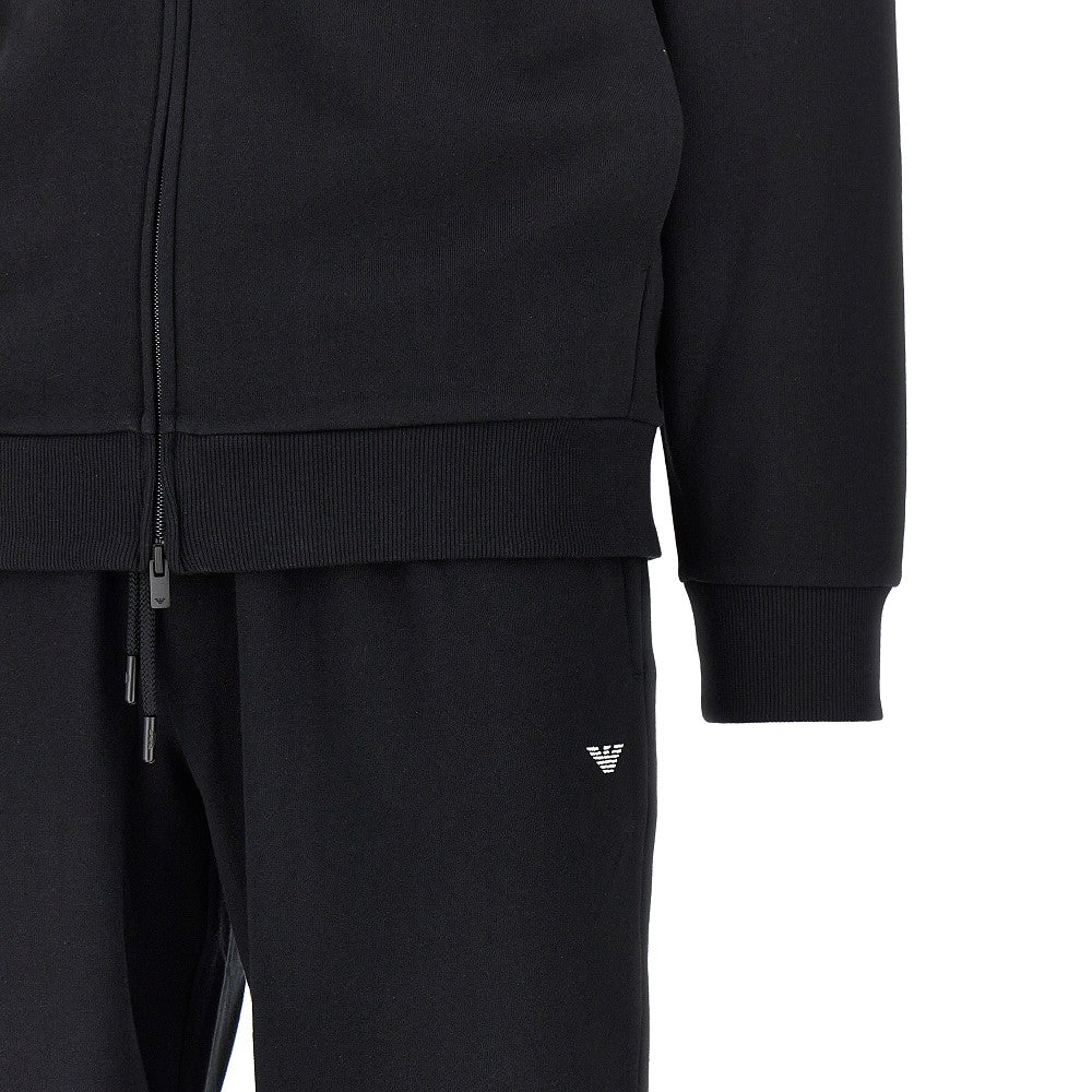 Ea Bodywear Cotton tracksuit with embroidery