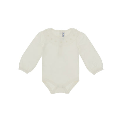 Mayoral Bodysuit with embroidered collar