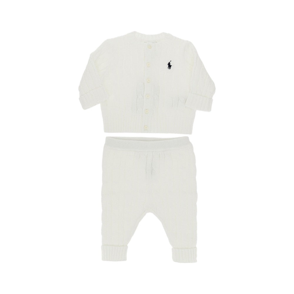 RALPH LAUREN Cable knit two-piece set