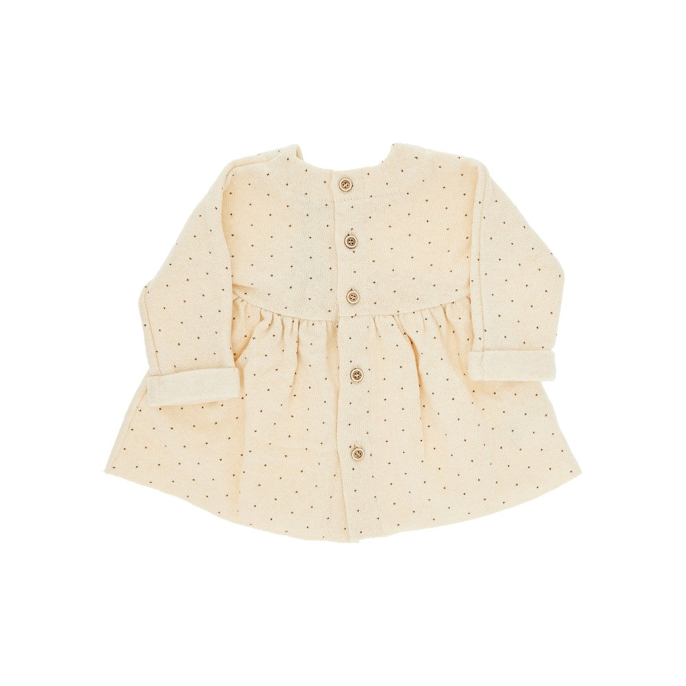 1 + in the Family Knitted mini dress with printed little stars