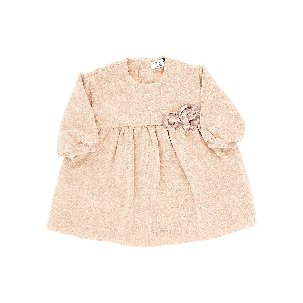 1 + in the Family Cotton-blend knitted mini dress