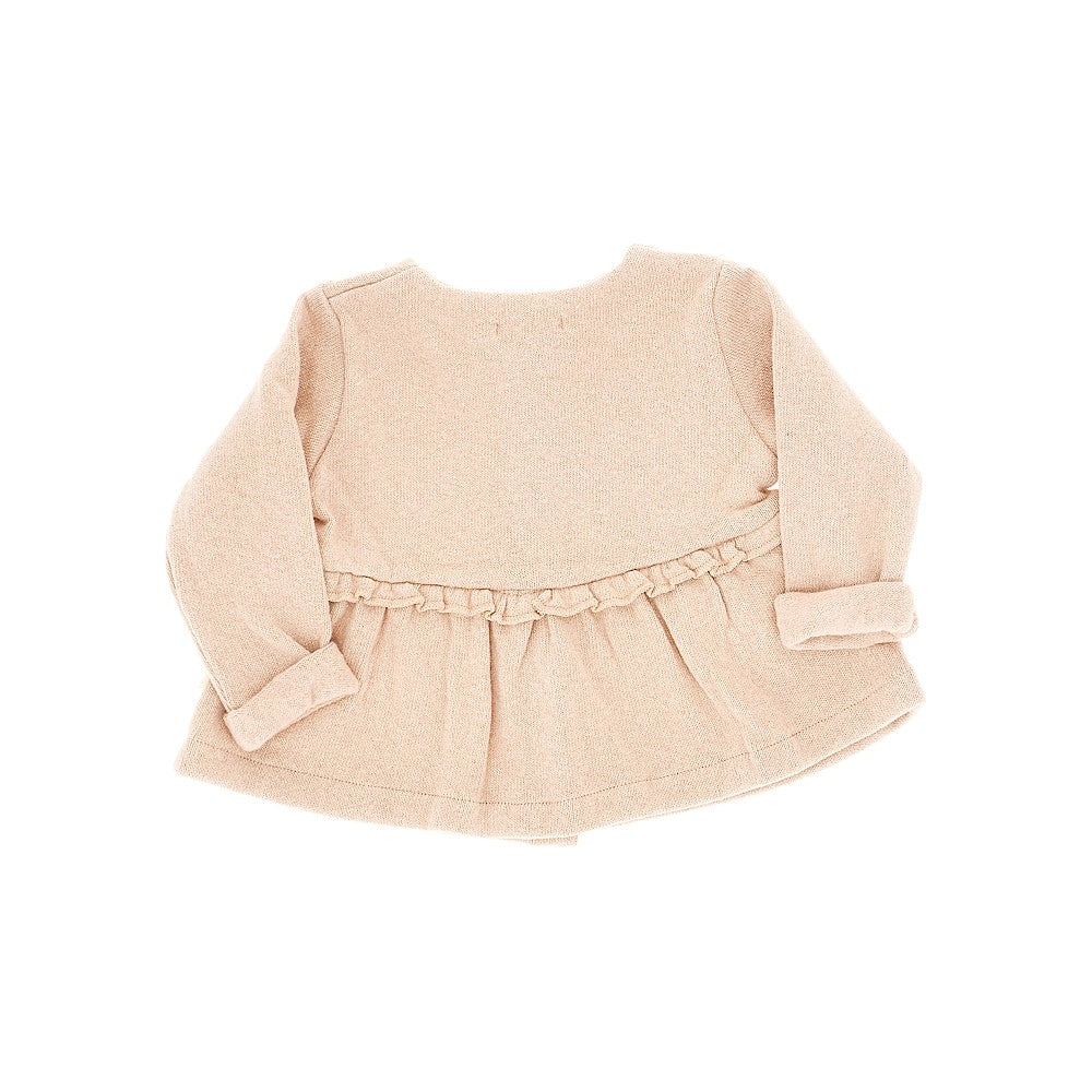 1 + in the Family Cotton-blend knitted cardigan