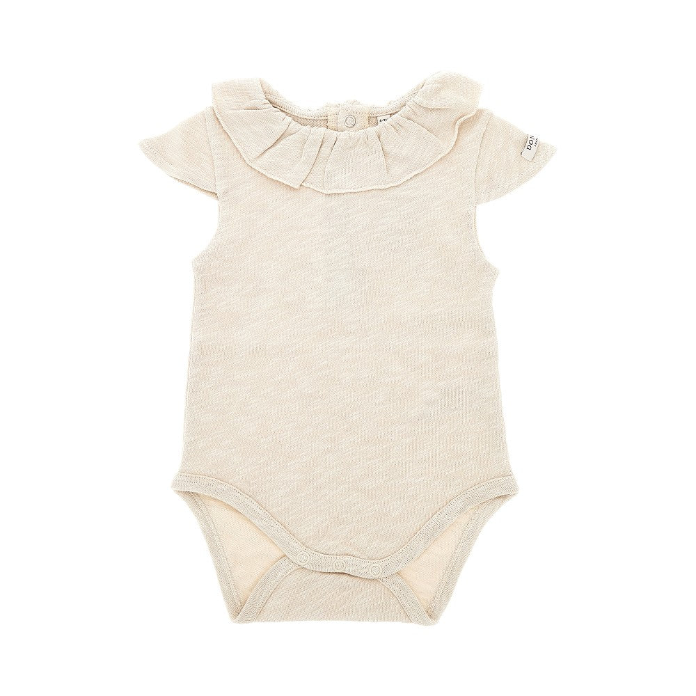 Donsje 'Litzy' ruffled collar bodysuit