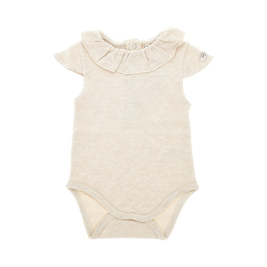 Donsje 'Litzy' ruffled collar bodysuit