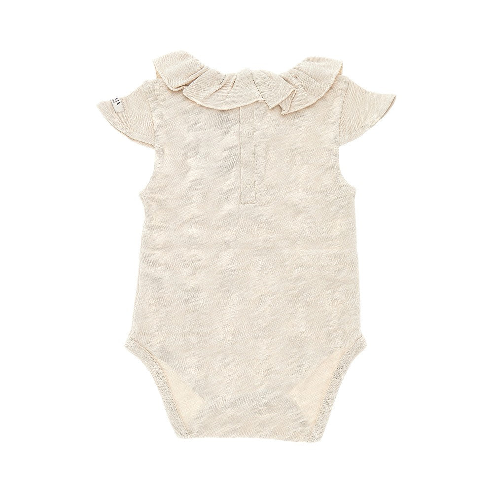 Donsje 'Litzy' ruffled collar bodysuit