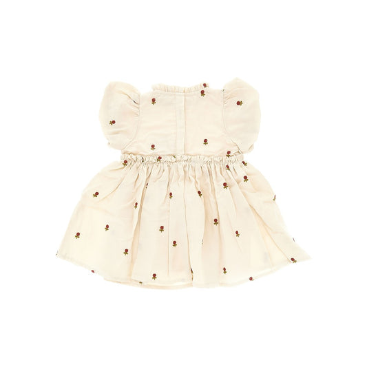 Donsje 'Camilla' roses embroidery mini dress