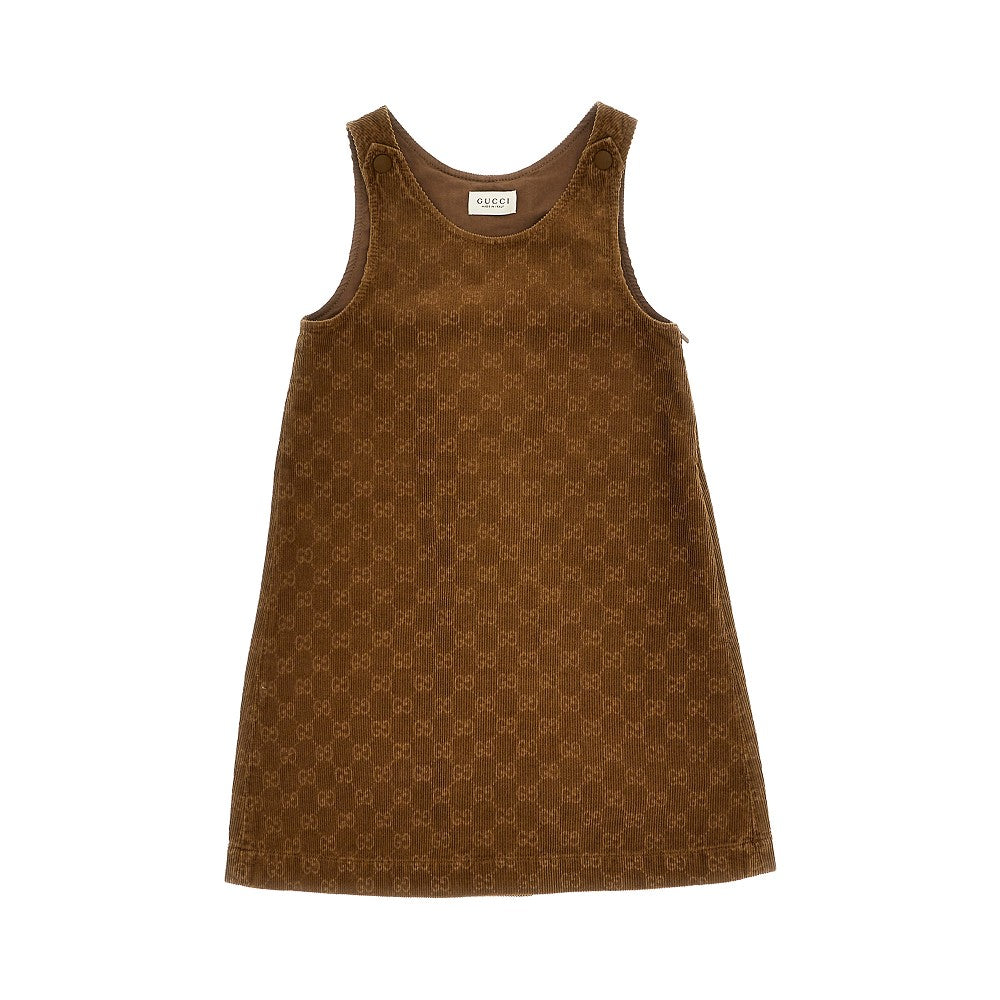 GUCCI GG corduroy mini dress