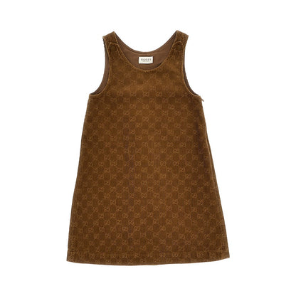 GUCCI GG corduroy mini dress