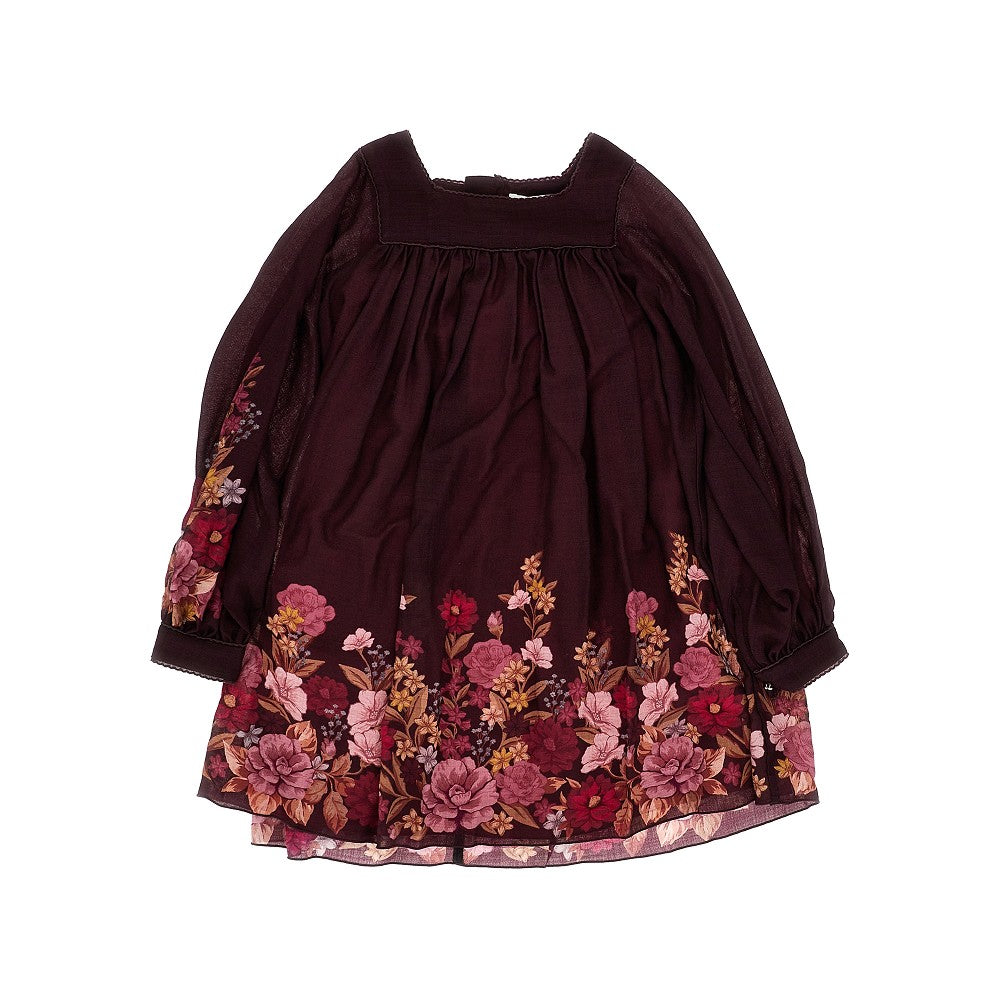 Chloé Floral light wool mini dress