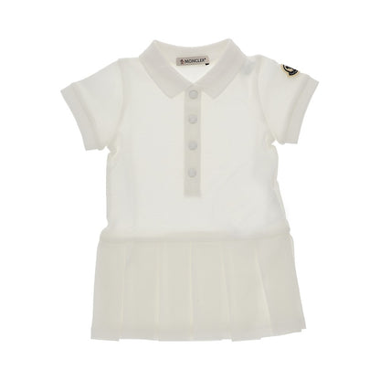 MONCLER Piquet polo mini dress
