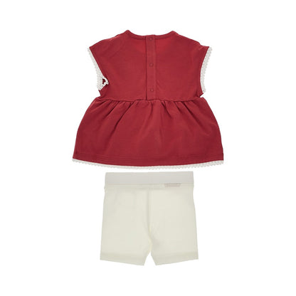 MONCLER Cotton jersey two-piece set