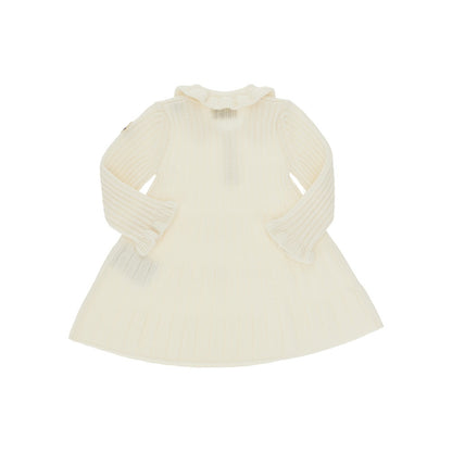 MONCLER Ribbed wool and cashmere mini dress