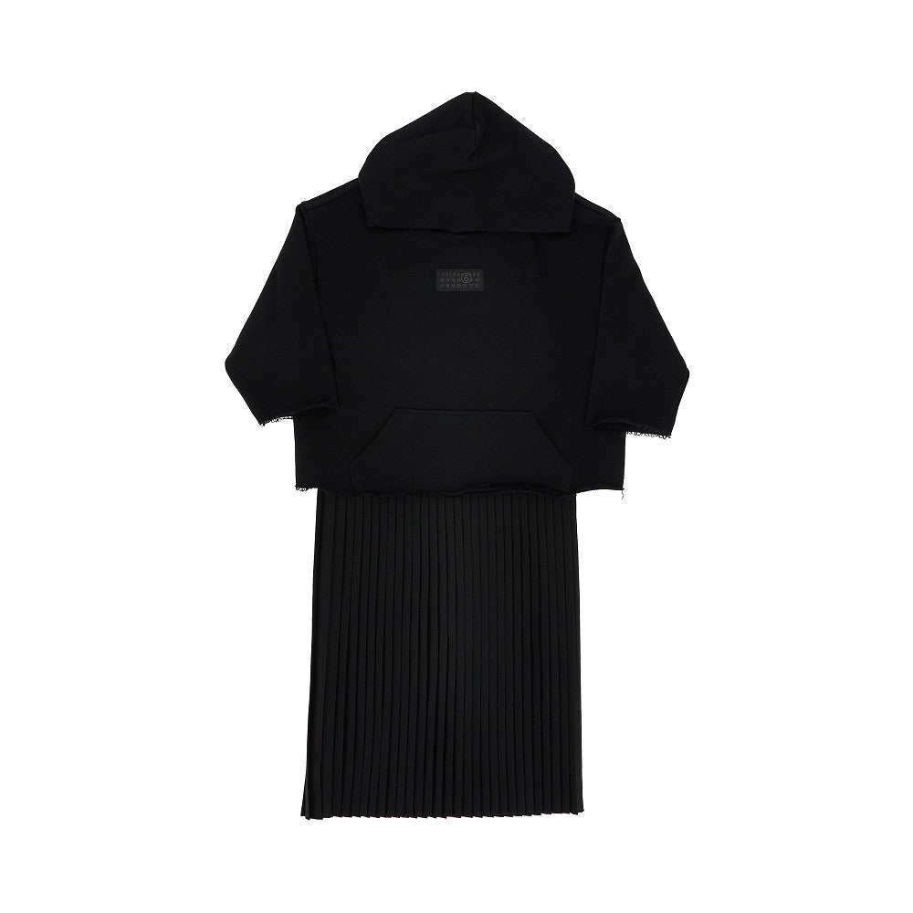 MM6 Maison Margiela Pleated skirt sweatdress