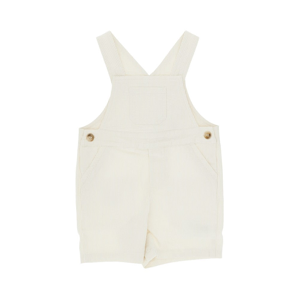 Bonpoint 'Farell' striped cotton overall