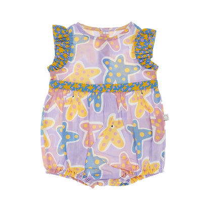 STELLA MCCARTNEY Sustainable cotton romper suit