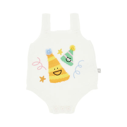STELLA MCCARTNEY Party intarsia cotton bodysuit